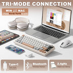 YUNZII IF68 Wireless Mechanical Keyboard with TFT Screen