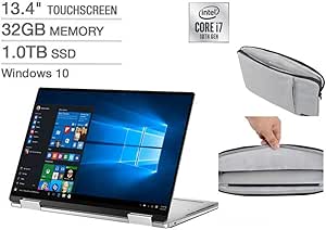 Dell 7390 XPS 13 2-in-1 4K Touchscreen Renewed