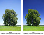 B+W 1100750 58mm Basic Circular Polarizer MRC Filter