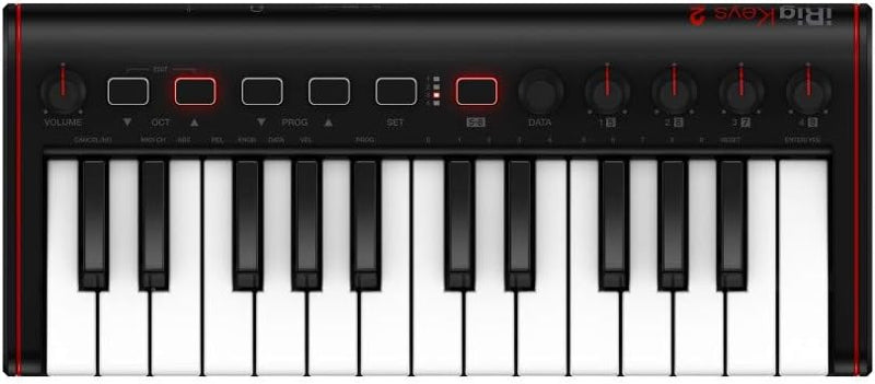 IK Multimedia 03-90145 iRig Keys 2 Mini MIDI Keyboard — main product image