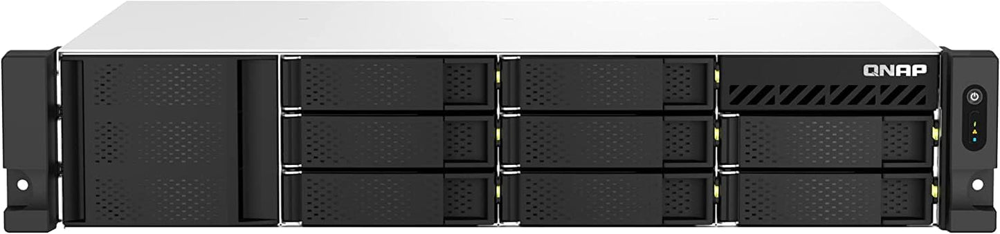 QNAP 0885022024544 TS-864eU 8 Bay Rackmount NAS 2.5GbE
