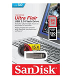 SanDisk SDCZ73-064G-A46 64GB Ultra Flair USB 3.0 Flash Drive
