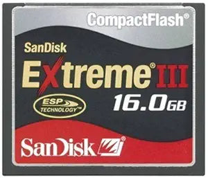 SanDisk SDCFX3-016G-E31 16GB Extreme III CF Card — main product image