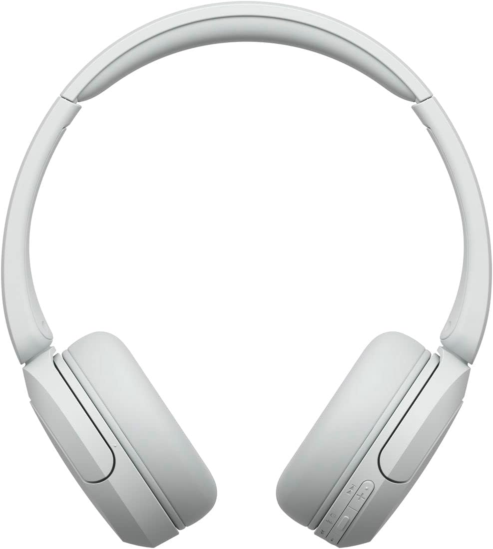 Sony WH-CH520 WZ Wireless Bluetooth On-Ear Headphones - White