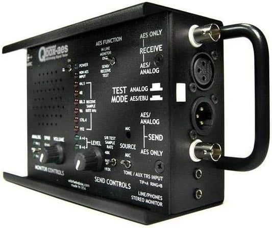 Whirlwind Qbox-AES AES/EBU Tester 96/192kHz