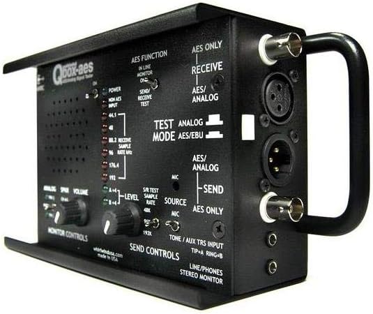 Whirlwind Qbox-AES AES/EBU Tester 96/192kHz — main product image
