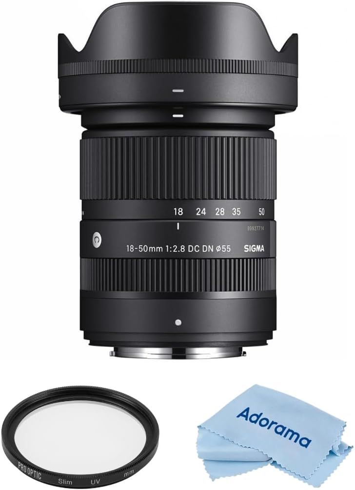 Sigma 18-50mm f/2.8 Fujifilm X Lens Bundle