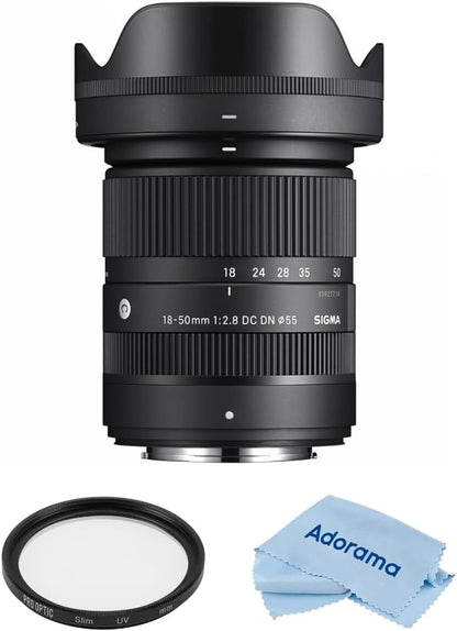 Sigma 18-50mm f/2.8 Fujifilm X Lens Bundle