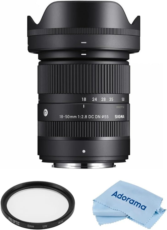 Sigma 18-50mm f/2.8 Fujifilm X Lens Bundle