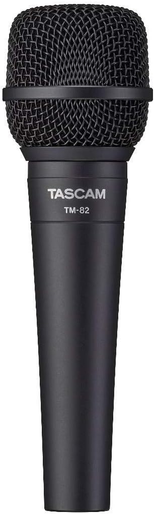 Tascam TM-82 Dynamic Microphone Vocal Instrument Mic