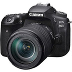 Canon 3616C016 EOS 90D DSLR 18-135mm Lens Bundle Renewed