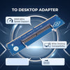 Wisoqu DDR5 Laptop SODIMM to Desktop Memory Adapter