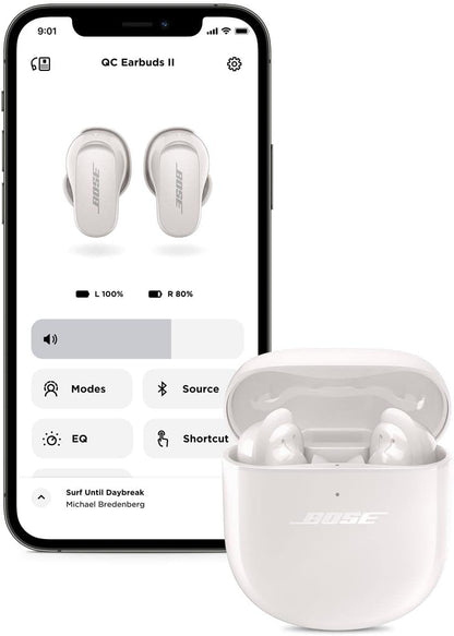 Bose QuietComfort Earbuds II - Wireless Noise Cancelling - Soapstone