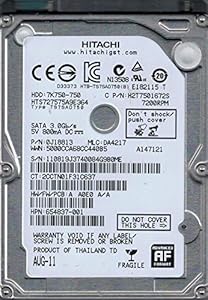 Hitachi HTS727575A9E364 750GB Laptop Hard Drive
