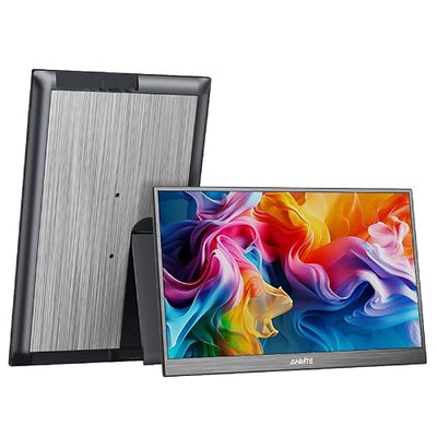 Anmite 15.6" Portable IPS FHD Touch Monitor with Speakers