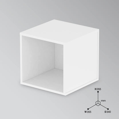 Glorious AMS-RECORD-BOX-110-WHT Vinyl Record Storage Box White