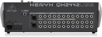 Behringer QX2442USB Xenyx Mixer USB Effects 24-Channel