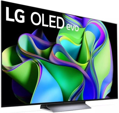 LG C3 OLED65C3AUA 65-Inch 4K Smart OLED evo TV (Renewed)