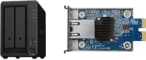 Synology DS723+ 2-Bay NAS 10GbE Upgrade Bundle