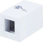 Monoprice 107088 1-Port Surface Mount Box Keystone Jack