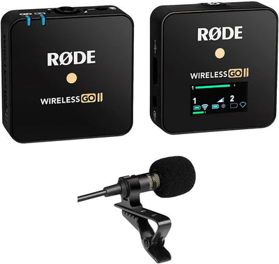 Rode Wireless Go II Single Wireless Mic System with Lapel Mic