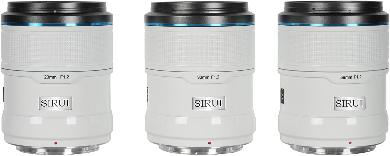Sirui AS-3S-XW Sniper f/1.2 Autofocus 3-Lens Kit - X Mount