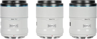 Sirui AS-3S-XW Sniper f/1.2 Autofocus 3-Lens Kit - X Mount