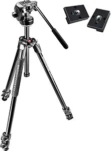 Manfrotto 290 Xtra Fluid Video Head Kit + 2 QR Plates