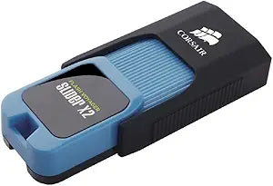 Corsair CMFSL3X2-64GB: Flash Voyager Slider X2 64GB USB 3.0 Drive — main product image