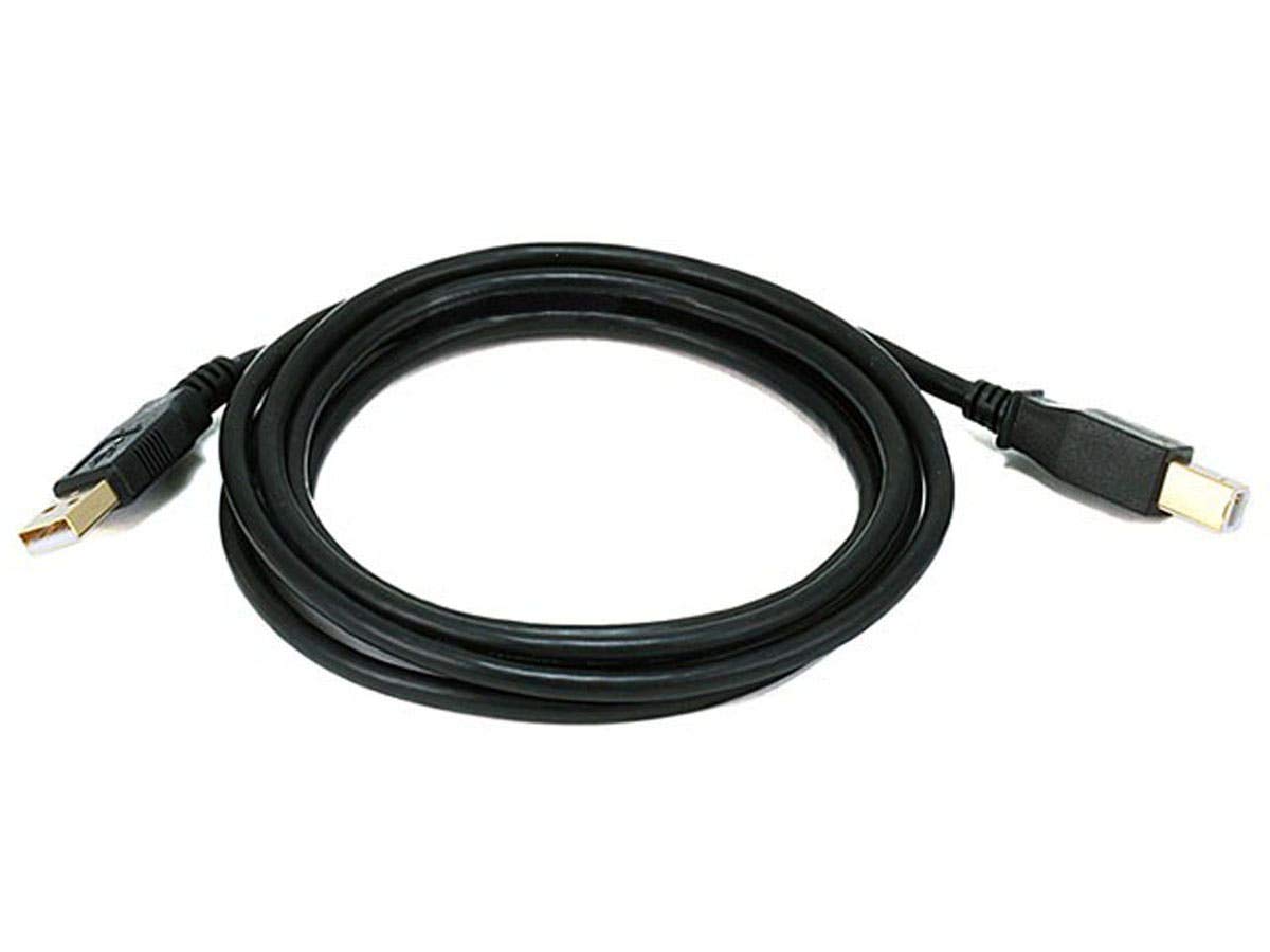 Monoprice 105438 USB 2.0 A to B Cable 6ft