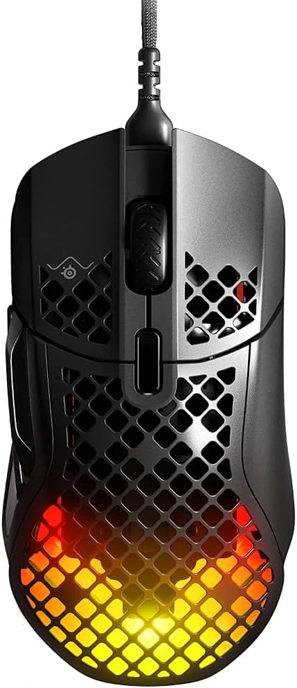 SteelSeries 62401 Aerox 5 Ultra-Lightweight RGB Gaming Mouse