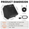 GOGHOST 20W Electronic Drum Amp with Bluetooth