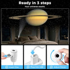 MAPALED HD Galaxy Star Projector and Night Light
