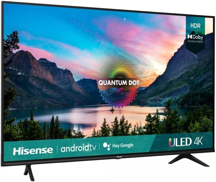 Hisense 50U6G 50-Inch ULED 4K Quantum Dot Android Smart TV