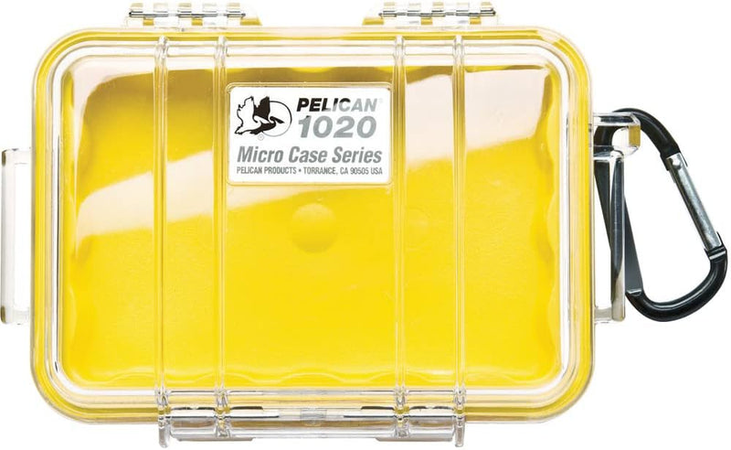 Pelican 1020-027-100 Yellow Micro Case — main product image