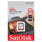 SanDisk SDSDUNR-256G-GN6IN 256GB Ultra SD Card Bundle