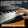 SKAEHP 88-Key Weighted Hammer-Action Digital Piano Bundle