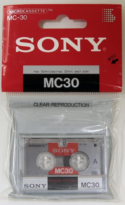 Sony MC-30A Micro Cassette 30 Minutes