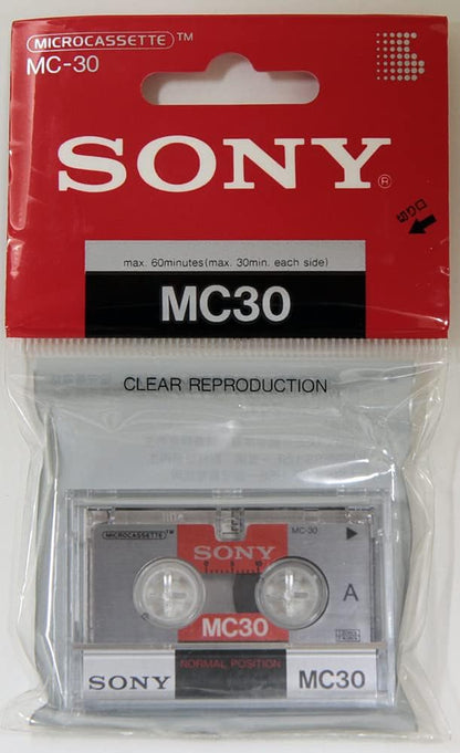 Sony MC-30A Micro Cassette 30 Minutes