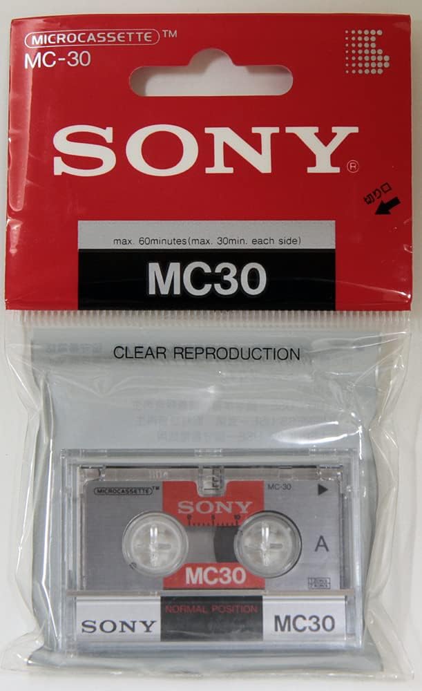 Sony MC-30A Micro Cassette 30 Minutes — main product image