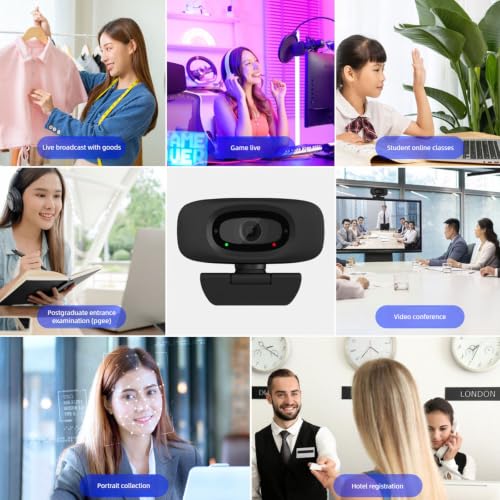 Masreoi 2K USB Webcam with Autofocus and Privacy Shutter — main product image