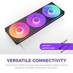 NZXT RF-U36HF-B1 F360 RGB Core 360mm Single-Frame Fan