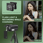 VENOPTIX 2.7K QHD Digital Camcorder with 16X Zoom