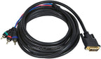 Monoprice 102704 12ft DVI-I to 3 RCA Component Cable