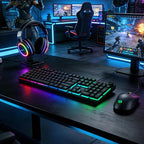 Redragon K521-E RGB Wired Gaming Keyboard with Volume Knob