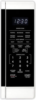 Sharp SMC1461KW 1.4 Cu. Ft. Countertop Microwave Oven