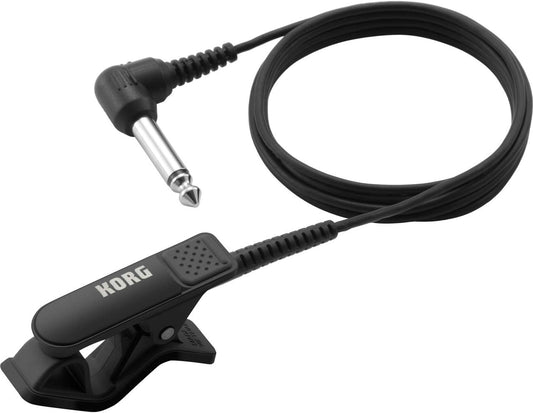 Korg CM-300 Clip-On Contact Microphone, Black