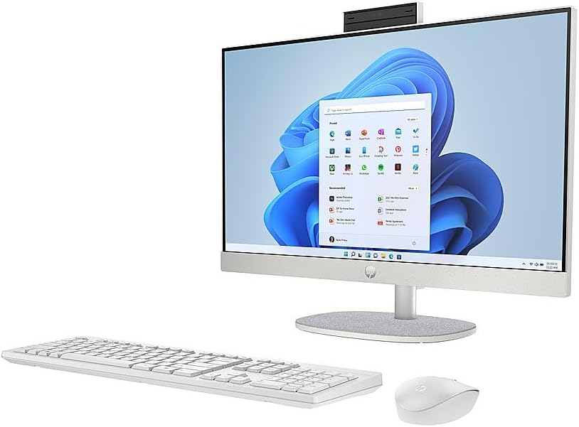 HP 24-cr0337c 23.8" Touchscreen All-in-One Desktop Ryzen 5