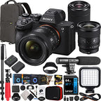 Sony E40SNILCE7M4KBX8 a7 IV Mirrorless Camera Two Lens Bundle