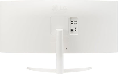 LG 34SR60QC-W 34-Inch Curved MyView Smart Monitor